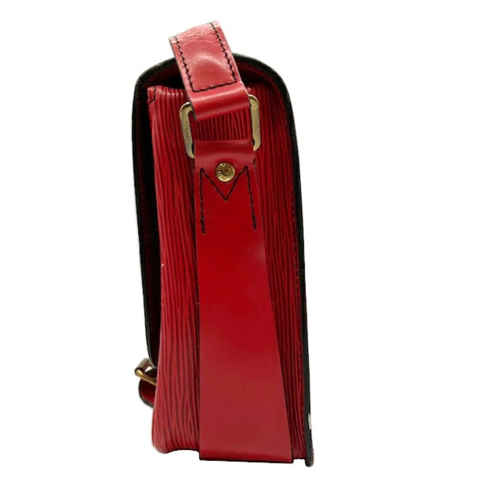 Louis Vuitton Bag Red Cartouchiere Shoulder Epi